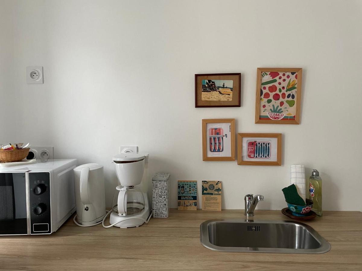 L'Arriere Cour Apartment Cancale Luaran gambar