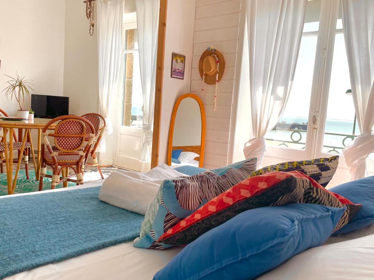 L'Arriere Cour Apartment Cancale Luaran gambar